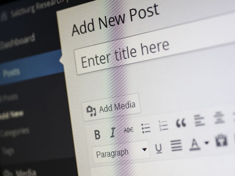 wordpress site