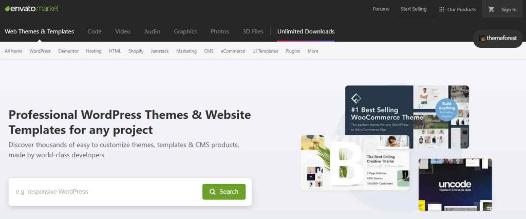 how to build a wordpress website themeforest